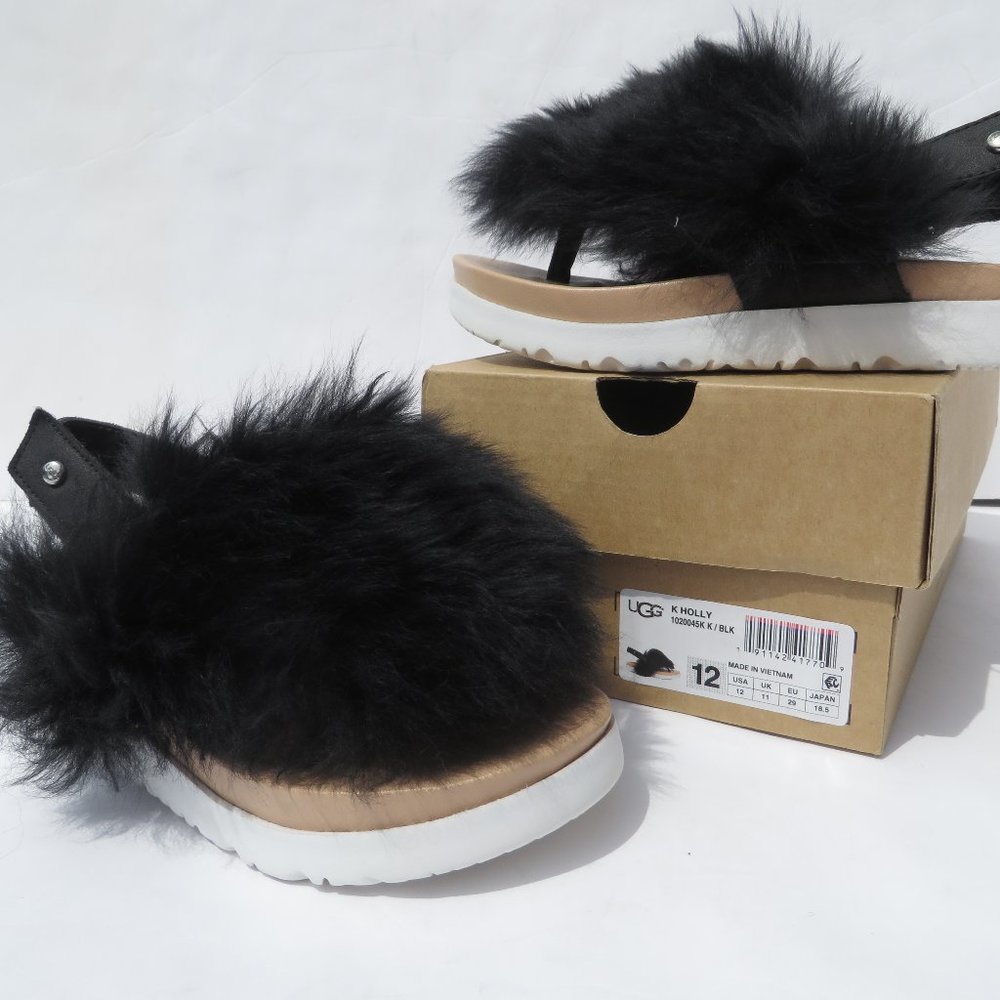 UGG Holly Sandal 12 NEW Kids Girls Holly Sandals